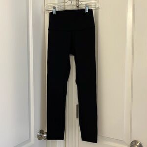 Lululemon black leggings size 4